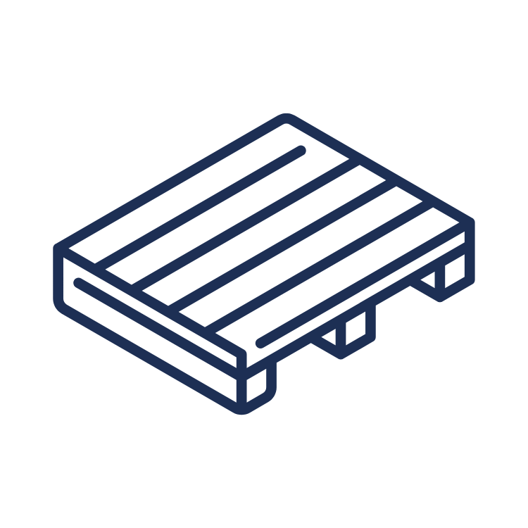 Instabilité palette pendant transport